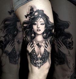 人物纹身图片,人物故事与个性表达